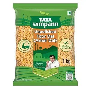 Tata Sampann Toor Dal/Arhar Dal, 1kg